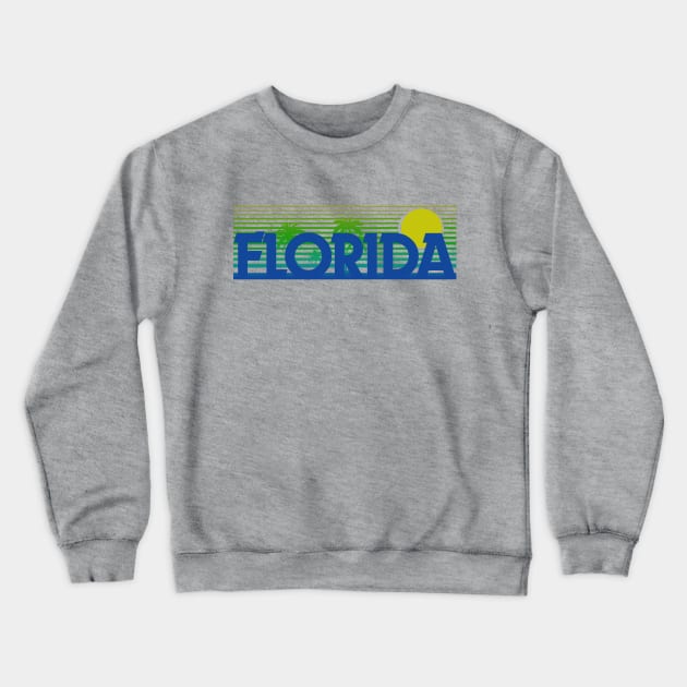 Florida vintage travel Crewneck Sweatshirt by bubbsnugg